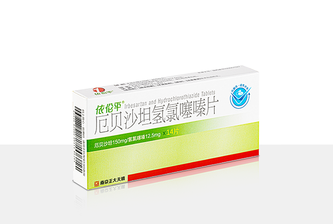依伦平-厄贝沙坦氢氯噻嗪片
